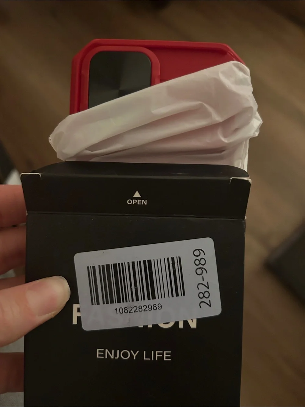 Apple iPhone 17 Red Camera-Slide Card Wallet Case